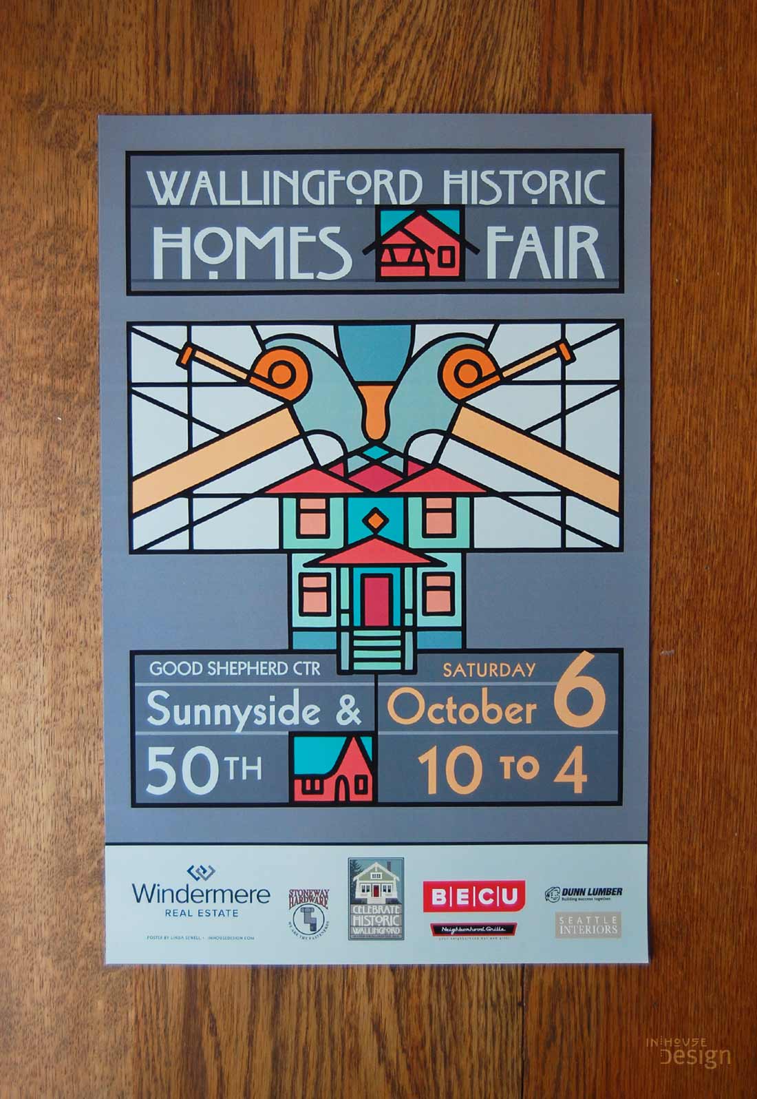 2019 Historic Homes Fair poster