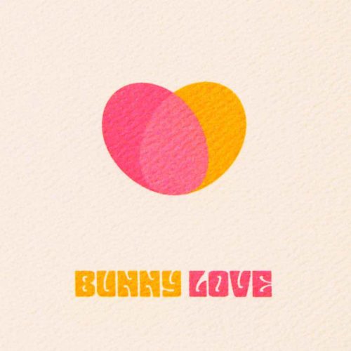 Image of Bunny Love Easter card cover
