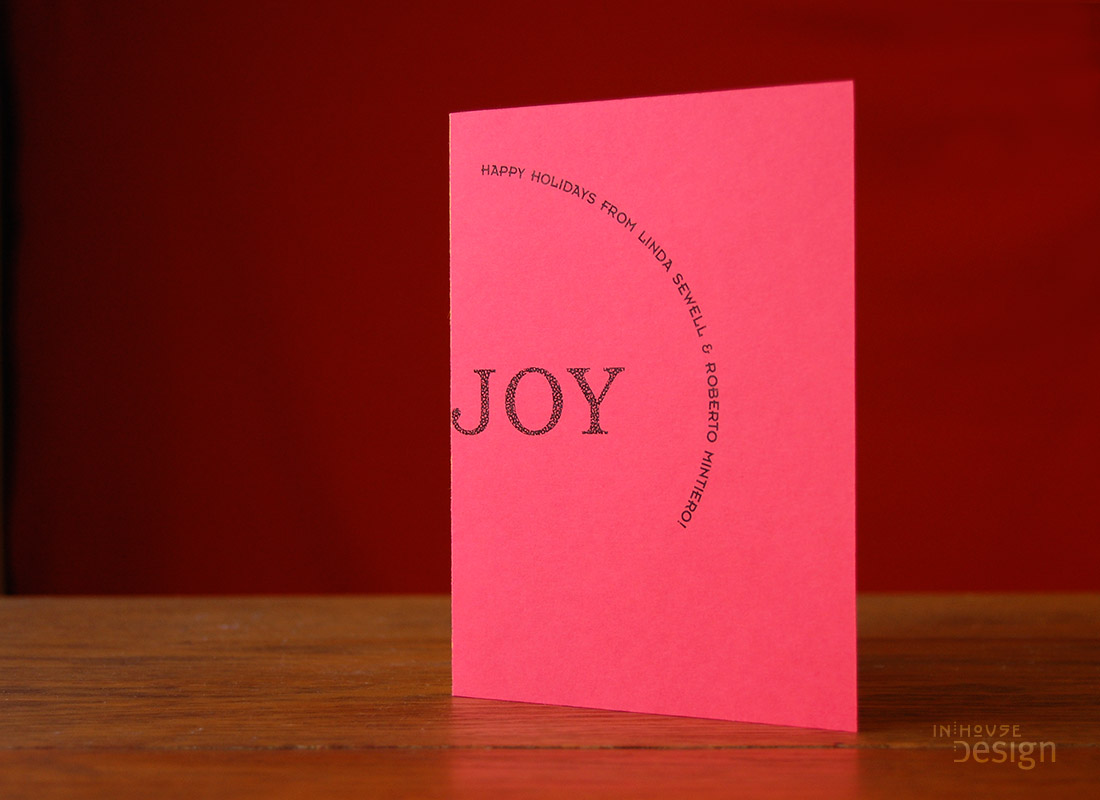 Image of Holiday Card Expecting Joy card cover